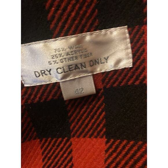 Men's John R. Ord Bleu Navy 5 Button Trench Coat w/ Classic Lining Size 42 - Picture 6 of 15